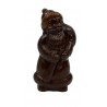 Père Noel en chocolat noir